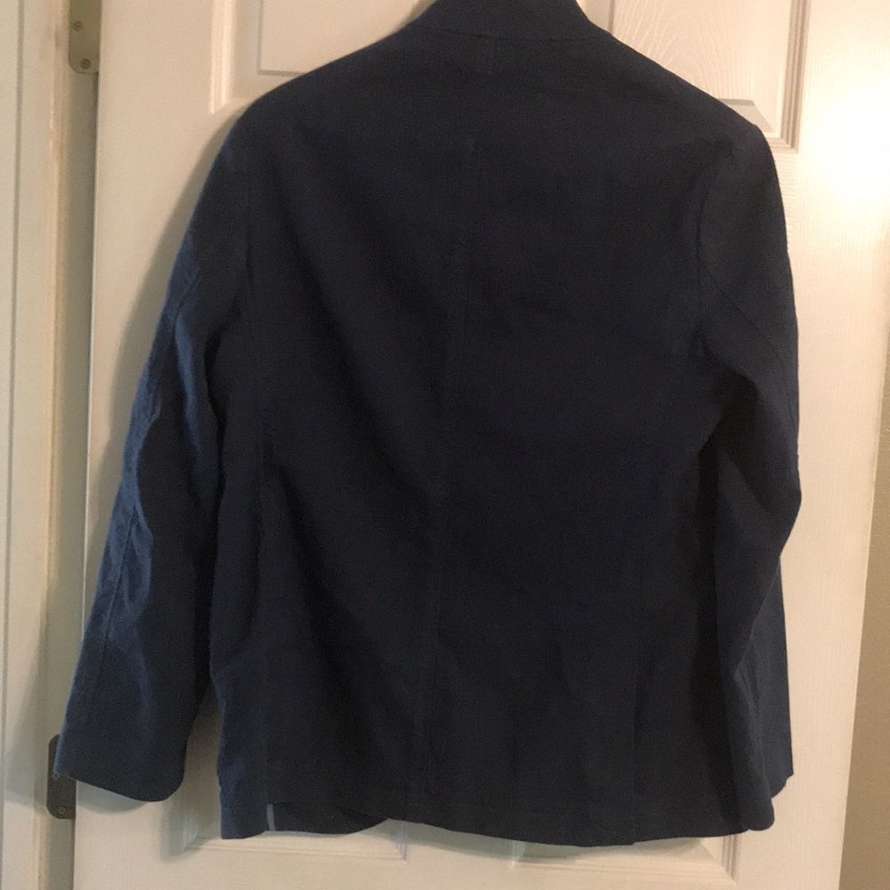 NWOT Mens Navy Blue lightweight jacket by Joseph Abboud. Size small - Picture 10 of 14